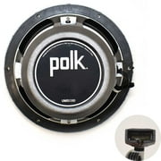 Polk Audio Boat Subwoofer Speaker UMS108B | 10.8 Inch Black Silver