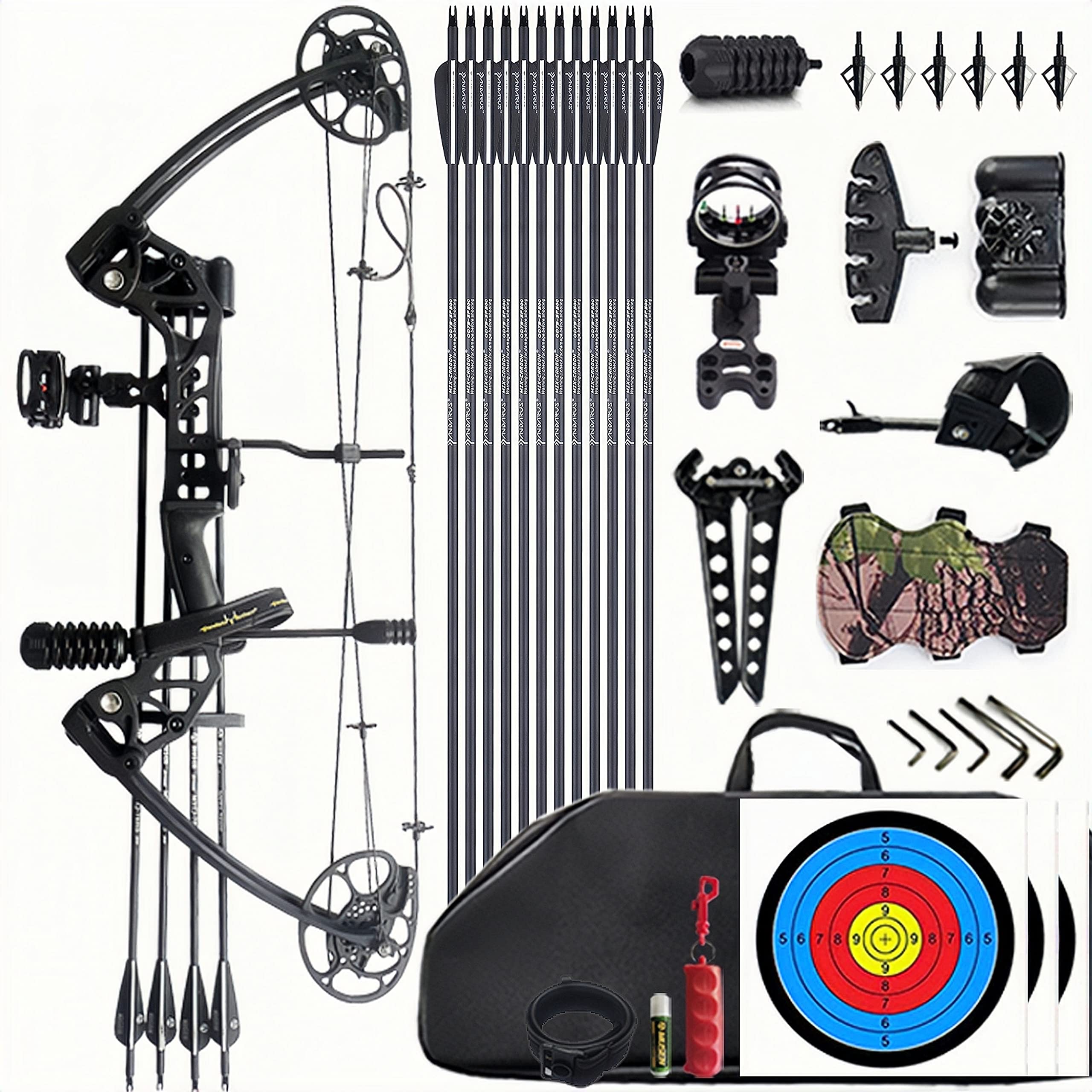 Compound Bow and Archery Sets Right Hand Archery Compound Bows 0 70