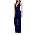 thumbnail image 4 of Idoravan Fashion Jumpsuit for Women Sleeveless Women'S Solid Color High-Waisted Sleeveless Off-The-Shoulder Sequin Slim Long Sequin Romper, 4 of 5
