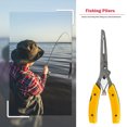 thumbnail image 3 of Alicates de pesca con señuelo, alicates para quitar anzuelos, cortador de línea de pesca portátil con anillo dividido Tmvgtek pescar, 3 of 9