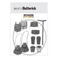 thumbnail image 2 of BUTTERICK PATTERNS B5371 Muñequeras para mujer/hombre, cinturón de corsé y bolsas, talla XM (SML-MED-LRG), 2 of 2