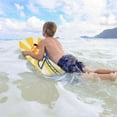 thumbnail image 4 of Costway Bodyboard 93 cm Tabla de Paddle con Cuerpo en EPS Tabla Ligera Aparato Surf con Cola Creciente para Adolescentes en Piscina y Playa, 4 of 9