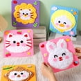 thumbnail image 2 of YUSUIYI DIY Embroidery Doll Set, Townscloud DIY Embroidery Doll Set, Cartoon Animal Sewing Craft Kit, 2 of 8