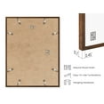 thumbnail image 3 of HAUS AND HUES Picture Frames for Wall - Set of 5 Walnut Photo Frames, Photo Frame Collage, Bulk Picture Frames, Assorted Picture Frames, Picture Frames Bulk (Two 8x10, Three 12x16 Walnut), 3 of 5