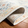 thumbnail image 4 of SAFAVIEH Aria Jina Oriental Area Rug, Ivory/Navy, 6'7" x 6'7" Square, 4 of 7