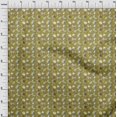 thumbnail image 4 of oneOone Rayon Olive Green Fabric Autumn Sewing Craft Projects Fabric Prints By Yard 56 Inch Wide, 4 of 4