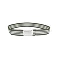 thumbnail image 4 of 1 Ensemble Design Simple Ceinture Élastique pour Enfants Garçons Boucle Réglable Ceinture Extensible Réutilisable Lavable Jeans Accessoires Vêtements Gris Rayure Blanche, 4 of 9