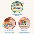 thumbnail image 3 of Battat – Cause-And-Effect Toy – Developmental Toy With Buttons & Colors – Color Sorting Animal Toys – For Kids, Toddlers, Babies – 18 Months + – Pop-Up Pals, 3 of 5