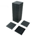thumbnail image 4 of Plastic Interlocking Deck Tiles,44 Pack Patio Deck Tiles,12"x12" Square Waterproof Outdoor All Weather Use, Patio Decking Tiles for Poolside Balcony Backyard, Grey, 4 of 7