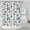 Pioneer Flower Floral Print Pattern, variant on Pioneer Flower Floral Print Pattern Shower Curtain 84x72in, Bathroom Decorative Shower Curtain Set with 12 Hooks, Waterproof Washable