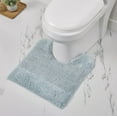 thumbnail image 6 of Better Trends 3 Piece Bathroom Rug Set, 100% Cotton, Extra Soft Tufted Bath Mat, Water Absorbent & Non Slip Bath Rug, (Blue) Granada Collection, 6 of 8