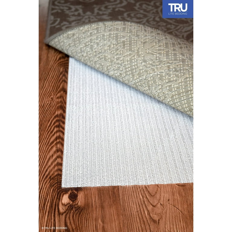 TRU Lite Non Slip Pad - Non-Slip Rug Pad for Hardwood Floors - Non Skid  Washable Furniture Pad - Lock Area Rugs, Mats, Carpets, Furniture in Place  