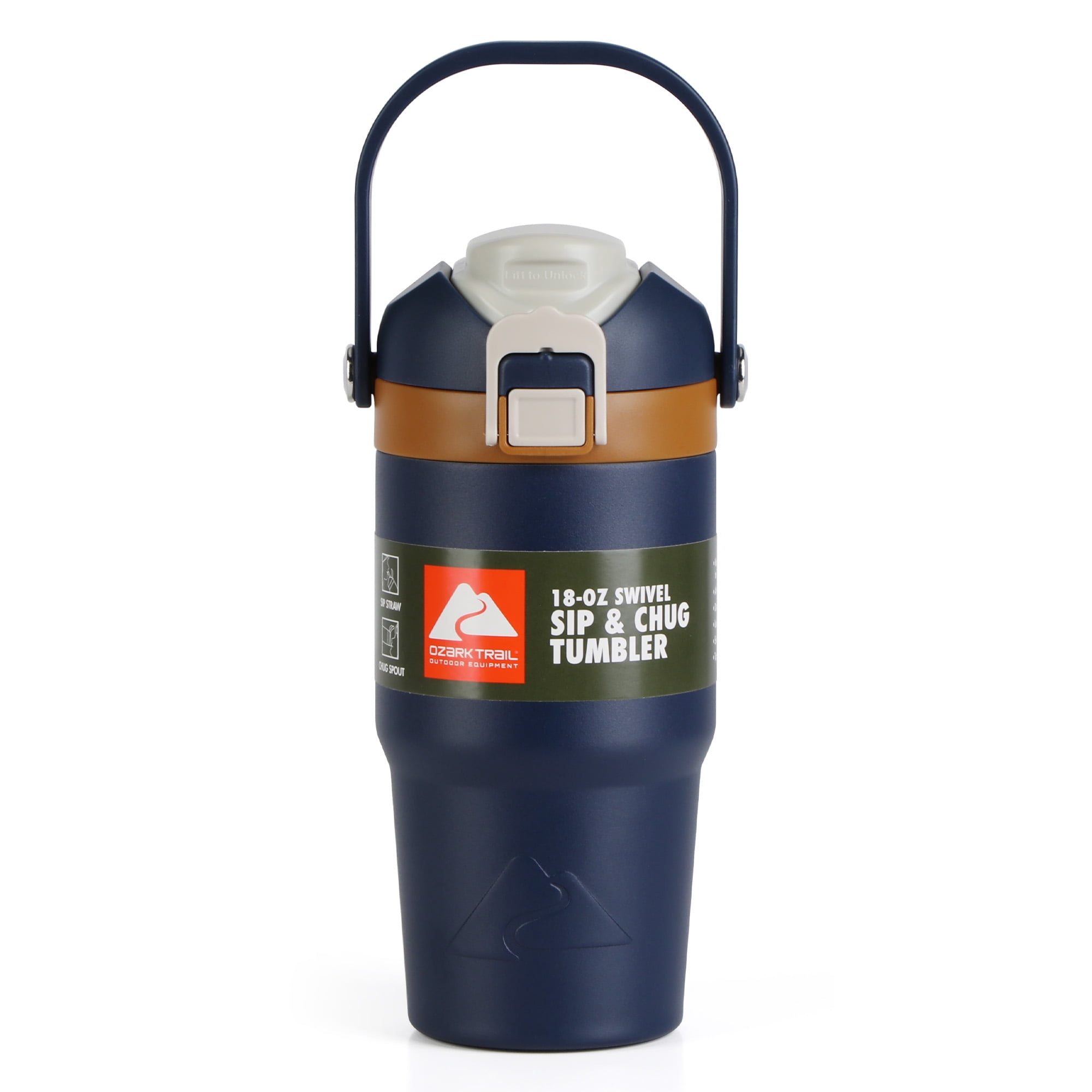 Ozark Trail 18 oz Insulated Stainless Steel Tumbler with Handle