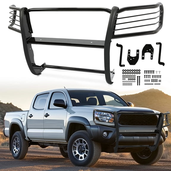 For Toyota Tacoma 2005-2015 Brush Grille Guard Reinforcement Steel Powder Coated