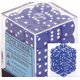 thumbnail image 1 of Chessex Dice D6 Juegos: Azul Opaco con Blanco - Troquel de S Chessex Chessex, 1 of 1