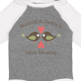 thumbnail image 4 of Inktastic Mommy & Daddy's Little Blessing Boys or Girls Long Sleeve Baby Bodysuit, 4 of 5
