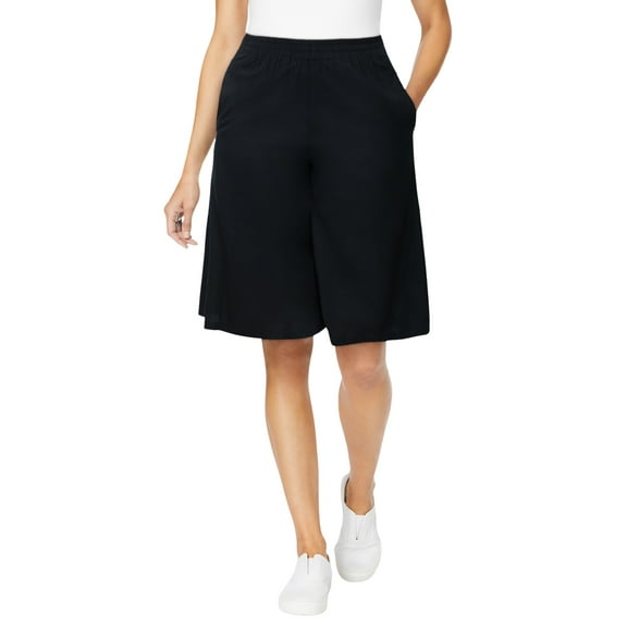 Woman Within Plus Size Flowy Short