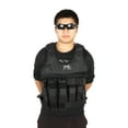 thumbnail image 1 of Max Loading 50kg Adjustable Weighted Vest Weight Jacket Exercise Boxing Training Waistcoat Invisible Weightloading Sand, 1 of 8