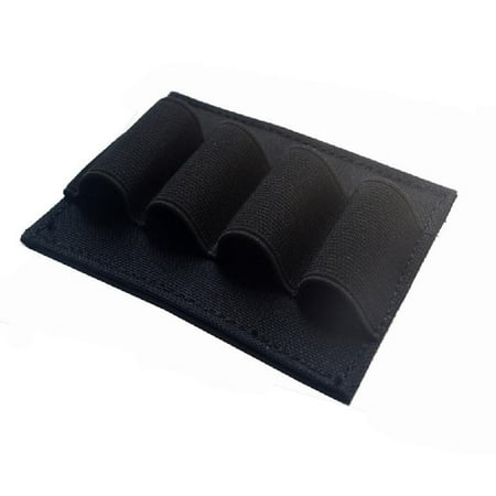 Yokua Military Elastic Flashlight Battery Chemlights Holder Shotgun for Shell Pen Organizer Storage Bag Hook Loop Pouch for Case