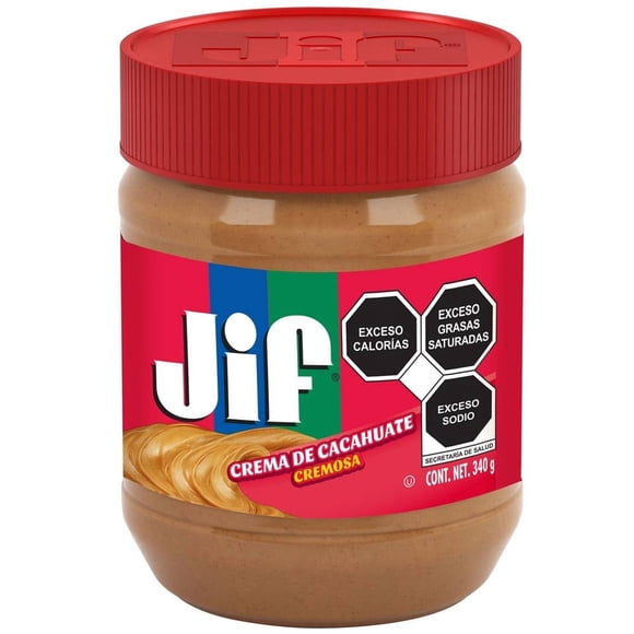 Crema de cacahuate Jif cremosa 340 g
