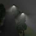 thumbnail image 2 of LIFKOME Model Lampposts 10Pcs Dual Heads Metal for Model Layout Decoration, 2 of 7