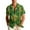 C#Green, variant on St. Patricks Day Shirts for Men Short Sleeve Summer Tops Shamrock Graphic T-Shirt Button Down Collared Blouse Casual Hawaiian Shirts
