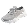 thumbnail image 2 of NexTorq Orthopedic Shoes for Women, Shoes for Women Sneakers, Womens Walking Shoes, Women's Running Shoes, Women's Shoes, Women's Fashionable And Comfortable Lace-Up Casual Shoes, Gray, 6, 2 of 4