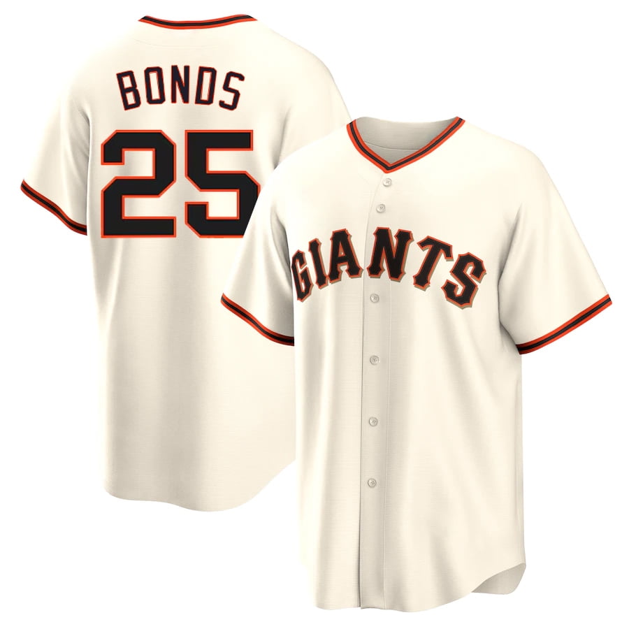 Youth San Francisco Giants Barry Bonds Jersey 25# Baseball Jersey