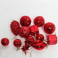 thumbnail image 3 of Lilixerw 12 PCS Christmas Tree Decorations,Multi-type Decorative Hanging Ornaments,Xmas Tree Ball Pendants,Home Decor Party Holiday Gifts, 3 of 4