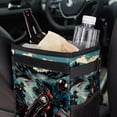 thumbnail image 6 of Motorcycle Mini Trash Can Car Garbage Can Trash Can for Car - Foldable, with Lid, Leak-Proof, Hanging Storage Bag, 6 of 6