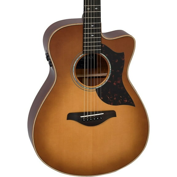 Yamaha AC3M DLX A Series Concert Acoustic-Electric Guitar - Sand Burst
