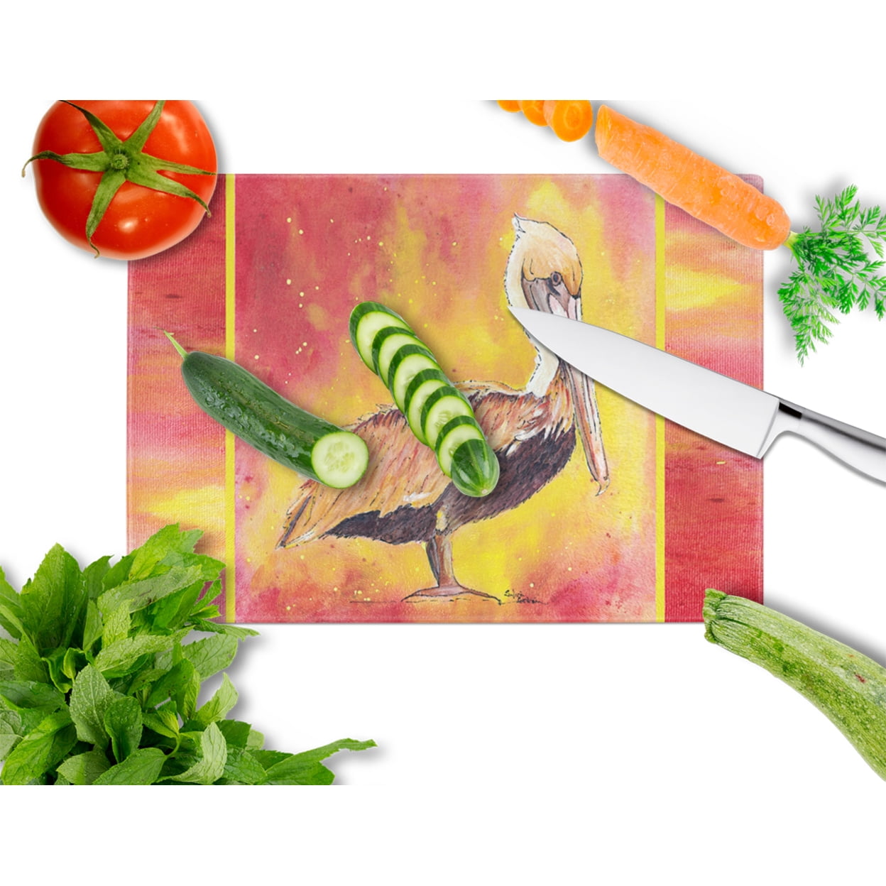 Pelican Glass Cutting Board Large