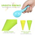 thumbnail image 4 of Toyandona 2 sets Conos de helado Scoop Outdoor Beach Toy Juego para niños niños (color al azar), 4 of 7