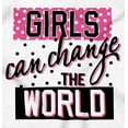 thumbnail image 2 of Girls Can Change World Feminism Equal Women Crewneck Sweatshirt Brisco Brands S, 2 of 6