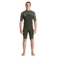 thumbnail image 3 of Quiksilver Syncro 2mm Back Zip Shorty Springsuit - Men's, 3 of 10