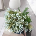 thumbnail image 6 of Clearance!Veeogra Mothers Day Decorations,Flower Bouquet,Gypsophila Bouquet Wedding Home Decoration Simulation Flower Holding Flower Rose Wall Fake Flower,Gifts For Women,Fake Flowers, 6 of 9