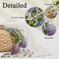 thumbnail image 3 of Spring Hydrangeas Body Pillow Cover 20 x 54 Inch Decorative Pillow Cover Summer Floral Botanical Rustic Vintage Lumbar Pillowcase Seasonal Rectangle Cushion Case for Couch Sofa Bed Living Room, 3 of 9