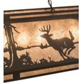 thumbnail image 2 of Meyda Tiffany 184266 Elk And Deer At Lake 9 Light 61" Wide Linear Pendant - Bronze, 2 of 7