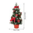thumbnail image 4 of Luz de árbol de Navidad Yuarrent alimentada por batería para el hogar dormitorio fiesta rojo, 4 of 6