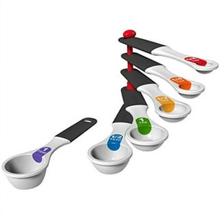 GoodCook PROfreshionals 6-Piece Plastic Measuring Spoon Set, Multicolor