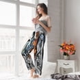 thumbnail image 6 of Picia Four Running Horses Womens Soft Woven Cotton Elastic Waistband Sleep Pajama Pant Lounge Sleep Pant With Pockets And Drawstring-, 6 of 9