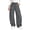 5667-DARKGRAY, variant on Womens Cargo Sweatpants Wide Leg Baggy Sweatpants Casual Drawstring Pants with Pockets Loose Lounge Pants