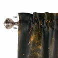 thumbnail image 5 of Brown Trees Kitchen Valances for Windows 42x12 Inch Kitchen Curtains Valances Rod Pocket Forest Art Decor Spring Summer Nature Leaf Bathroom Window Valances for Window Treatment Decor, 5 of 6