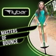 thumbnail image 7 of Flybar Jolt Pogo Stick for Kids, Perfect for Beginners w/ Foam-Covered Metal Frame, Handles & Padding, Non-Slip Foot Pads, Wide Tip, Outdoor Active Play Toy for Boys & Girls, Ages 6+, Lime Leaper LED, 7 of 7