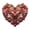 A001- A, variant on Irregular Wooden Puzzle, Handmade Heart Shaped, 1 Pack, Suitable for Adult Puzzle Lovers