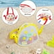 thumbnail image 2 of Bolsa de playa de malla de dinosaurio,Bolsa de playa de malla de dinosaurio Bolsa de playa portátil Bolsas de recolección de conchas Estética elegante, 2 of 8