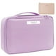 thumbnail image 1 of Neceser de viaje para maquillaje y cosméticos, ideal para mujeres y hombres (morado)., 1 of 5