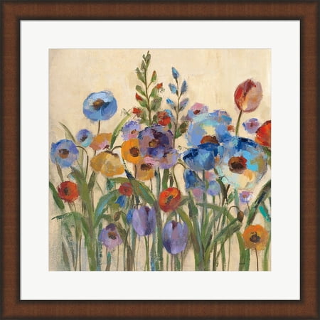 Sunrise Garden II by Silvia Vassileva, Framed Wall Art, 19.75W x 19.75H