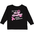 thumbnail image 3 of Inktastic For My Great Grandma-breast Cancer Awareness Boys or Girls Long Sleeve Toddler T-Shirt, 3 of 5