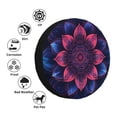 thumbnail image 4 of Logiee Bohemian Vintage Pattern Print Spare Tire Cover, Universal Wheel Protectors,Waterproof Dust-Proof UV Sun Wheel Tire Cover,Fit for SUV, RV, Travel Trailer, Truck-16 inch, 4 of 6